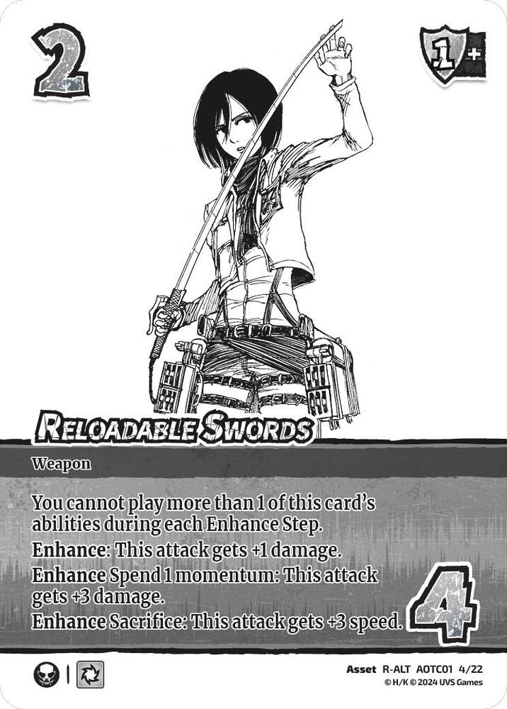 Reloadable Swords - Alternate Art