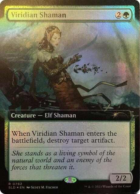 Viridian Shaman - Foil - Extended Art