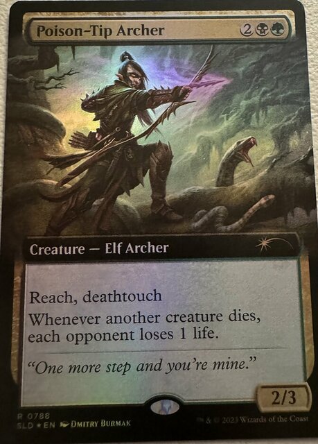 Poison-Tip Archer - Foil - Extended Art