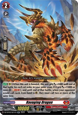 Ravaging Dragon - DZ-BT03/021EN - RR