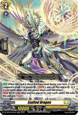 Exalted Dragon - DZ-BT03/034EN - RR