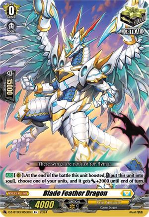 Blade Feather Dragon - DZ-BT03/053EN - R+