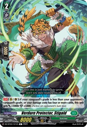 Verdure Protector, Stigald - DZ-BT03/121EN - C