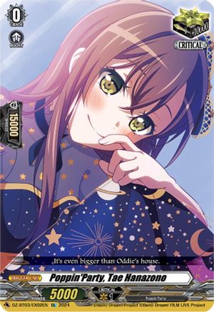 PoppinParty, Tae Hanazono - DZ-BT03/EX02EN - EX