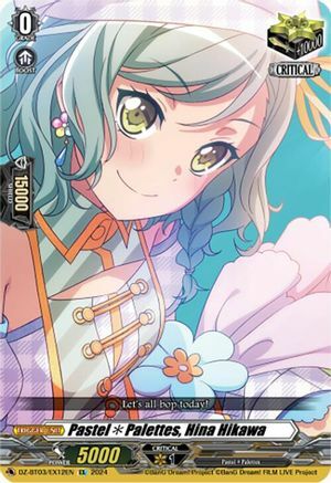 Pastel*Palettes, Hina Hikawa - DZ-BT03/EX12EN - EX