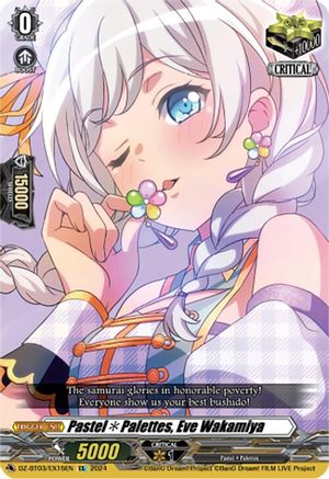 Pastel*Palettes, Eve Wakamiya - DZ-BT03/EX15EN - EX