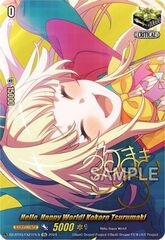 Hello, Happy World! Kokoro Tsurumaki - DZ-BT03/EX21EN-S - EX - Foil (Signed)