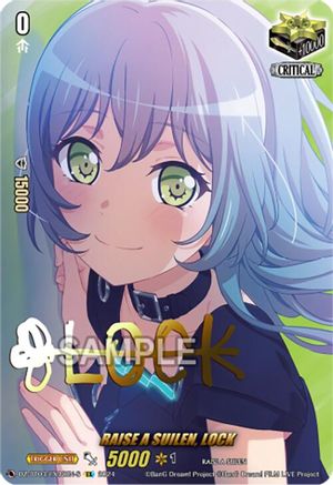 RAISE A SUILEN, LOCK - DZ-BT03/EX32EN-S - EX - (Signature)