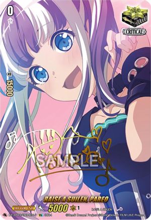 RAISE A SUILEN, PAREO - DZ-BT03/EX34EN-S - EX - (Signature)
