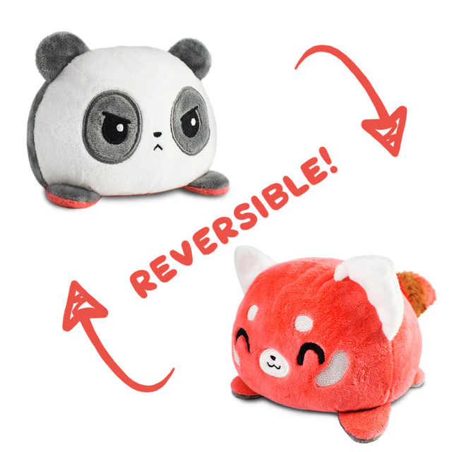 Plushiverse: Panda & Red Panda Reversible Plush