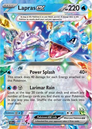 Lapras ex - 032/142 - Double Rare