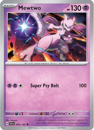 Mewtwo - 059/142 - Uncommon