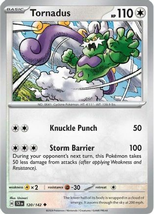 Tornadus - 120/142 - Uncommon