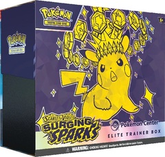 Scarlet & Violet - Surging Sparks Pokemon Center Elite Trainer Box ( Pokemon Center Exclusive)