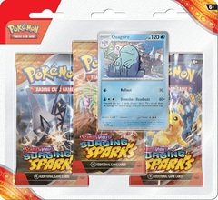 Scarlet & Violet - Surging Sparks 3 Pack Blisters - Quagsire