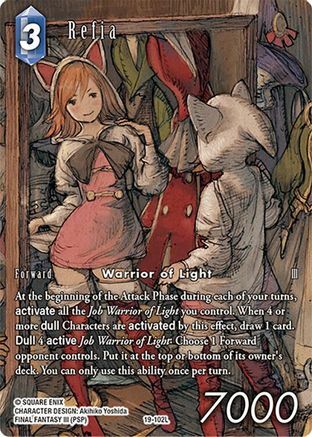 Refia (Reprint) - 19-102L - Full Art - Foil - Legacy