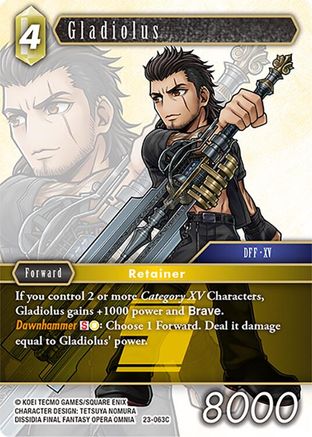 Gladiolus - 23-063C - Foil