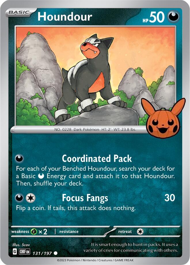 pokemon trick or trade card values 2024 Amazon.com: Trading Game Booster Bundle (80) Packs : Toys & Games Houndour - 131/197 - Common