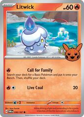 Litwick - 036/167 - Common (Trick or Trade BOOster Bundle 2024)