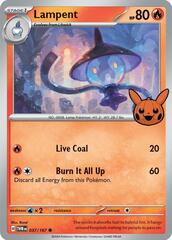 Lampent - 037/167 - Common (Trick or Trade BOOster Bundle 2024)