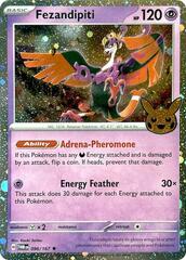 Fezandipiti - 096/167 - Rare - Cosmos Holo (Trick or Trade BOOster Bundle 2024)