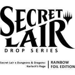 Secret Lair - Secret Lair x Dungeons & Dragons: Karlach's Rage - Rainbow Foil Edition