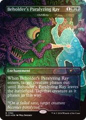 Beholder's Paralyzing Ray - Oubliette - Rainbow Foil