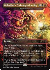 Beholder's Disintegration Ray - Fire Covenant