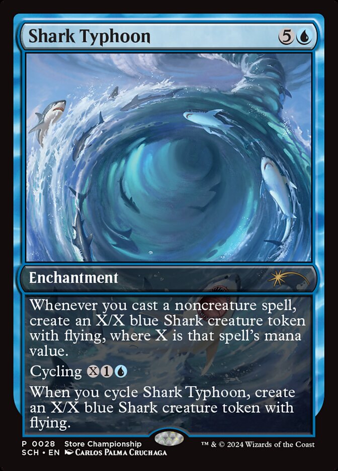 Shark Typhoon (Top 8) - Foil Game Day & Store Championship Promo ...