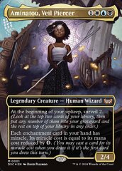 Aminatou, Veil Piercer (0001) (Borderless) - Foil