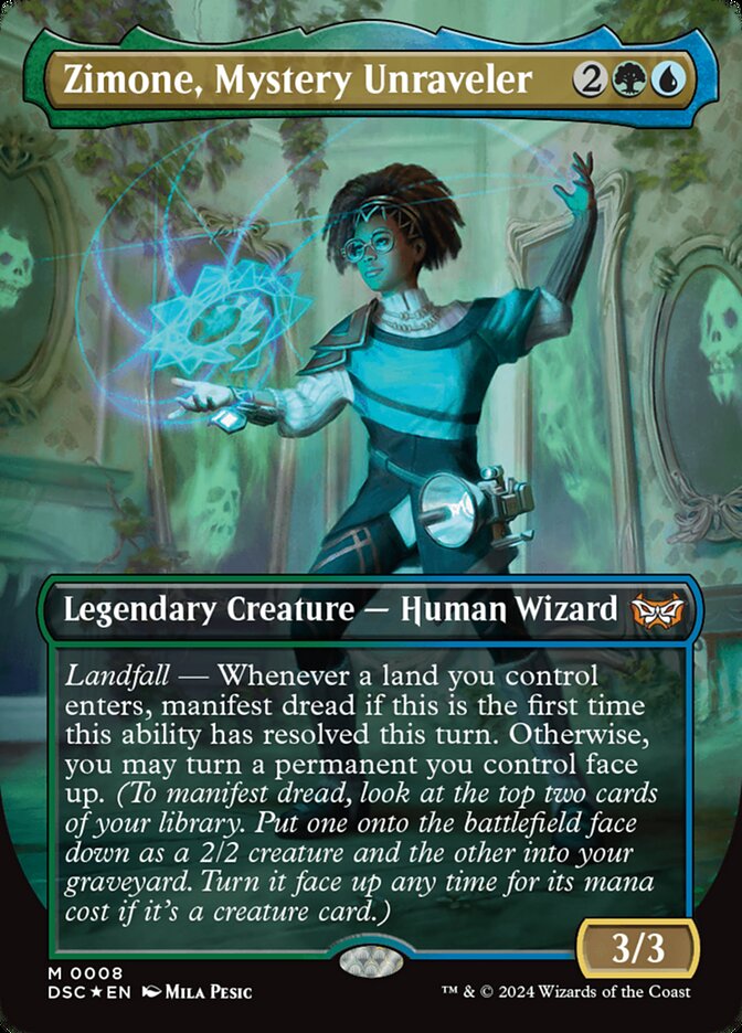 Zimone, Mystery Unraveler - Foil - Borderless