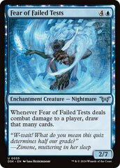 Fear of Failed Tests - Foil