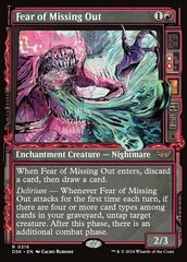 Fear of Missing Out - Foil - Showcase