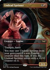 Undead Sprinter - Foil - Borderless