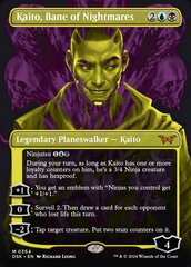 Kaito, Bane of Nightmares (0354) (Borderless) (Showcase) - Foil