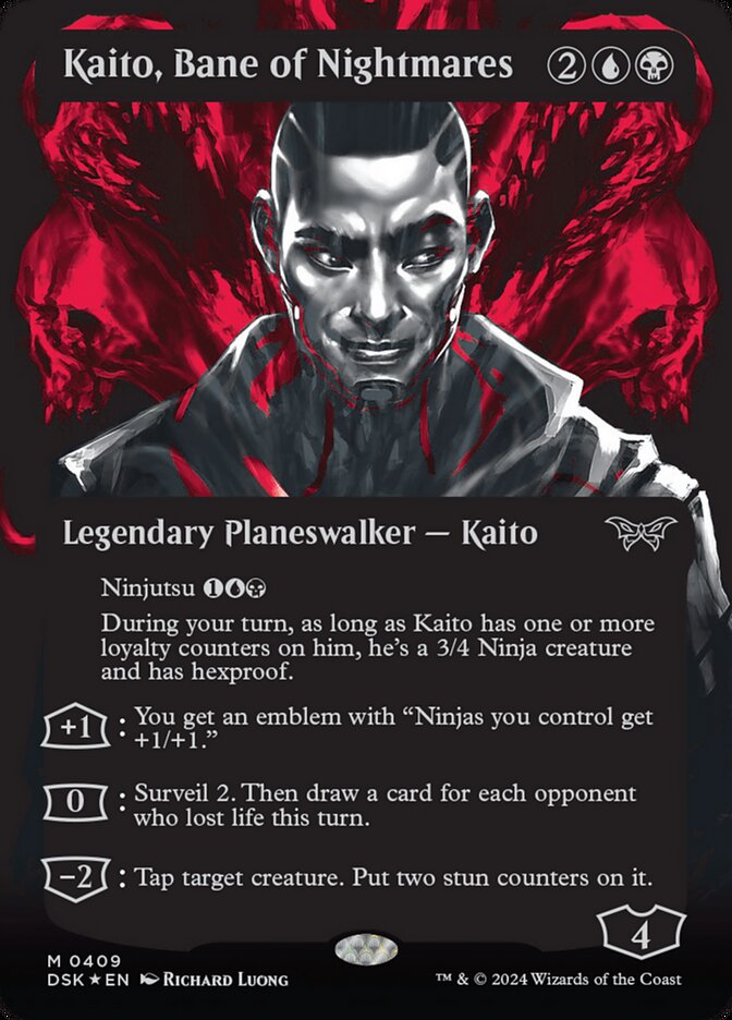 Kaito, Bane of Nightmares - Textured Foil - Showcase