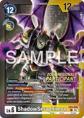 ShadowSeraphimon - EX4-050 - R  (2024 Regionals Participant) - Foil