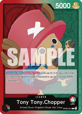 Tony Tony.Chopper (001) - OP08-001 - L