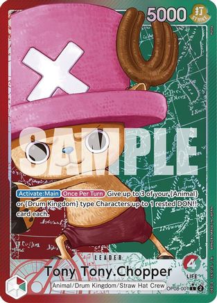 Tony Tony.Chopper (001) - OP08-001 - L - Parallel Art - Foil
