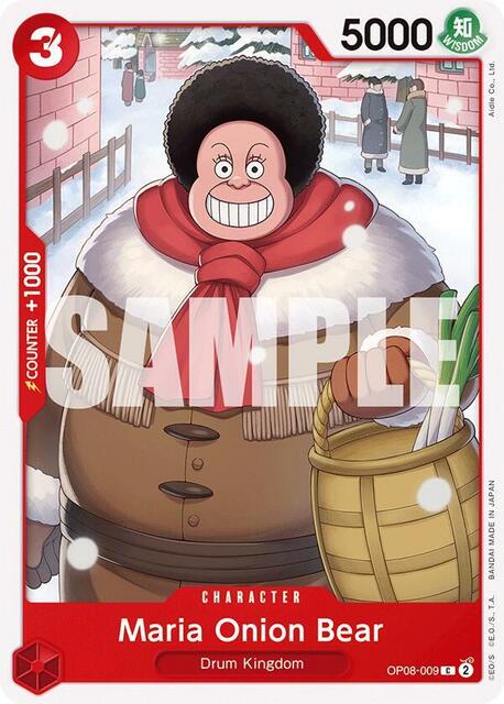 Maria Onion Bear - OP08-009 - C