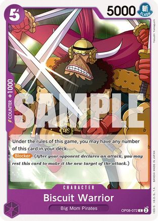 Biscuit Warrior - OP08-072 - C