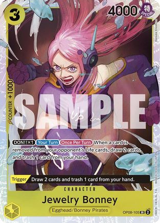 Jewelry Bonney - OP08-105 - SR - Foil