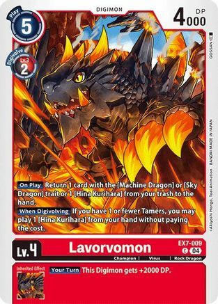 Lavorvomon - EX7-009 - C