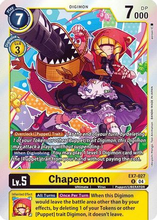 Chaperomon - EX7-027 - R - Foil