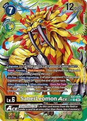 SaberLeomon ACE - EX7-029 - SR - Alternative Art - Foil