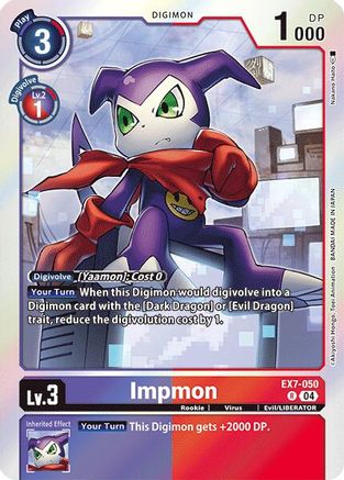 Impmon - EX7-050 - R - Foil