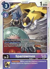 Sparrowmon - EX7-051 - R - Foil