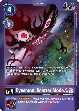Eyesmon: Scatter Mode - EX7-053 - C - Foil