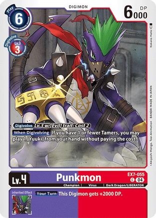 Punkmon - EX7-055 - C