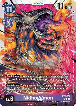 Nidhoggmon - EX7-060 - R - Foil